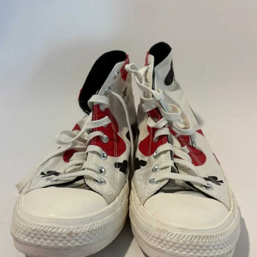 Converse Chuck Taylor ALL-STAR HI QUEEN OF HEARTS MENS 10/WOMENS 12